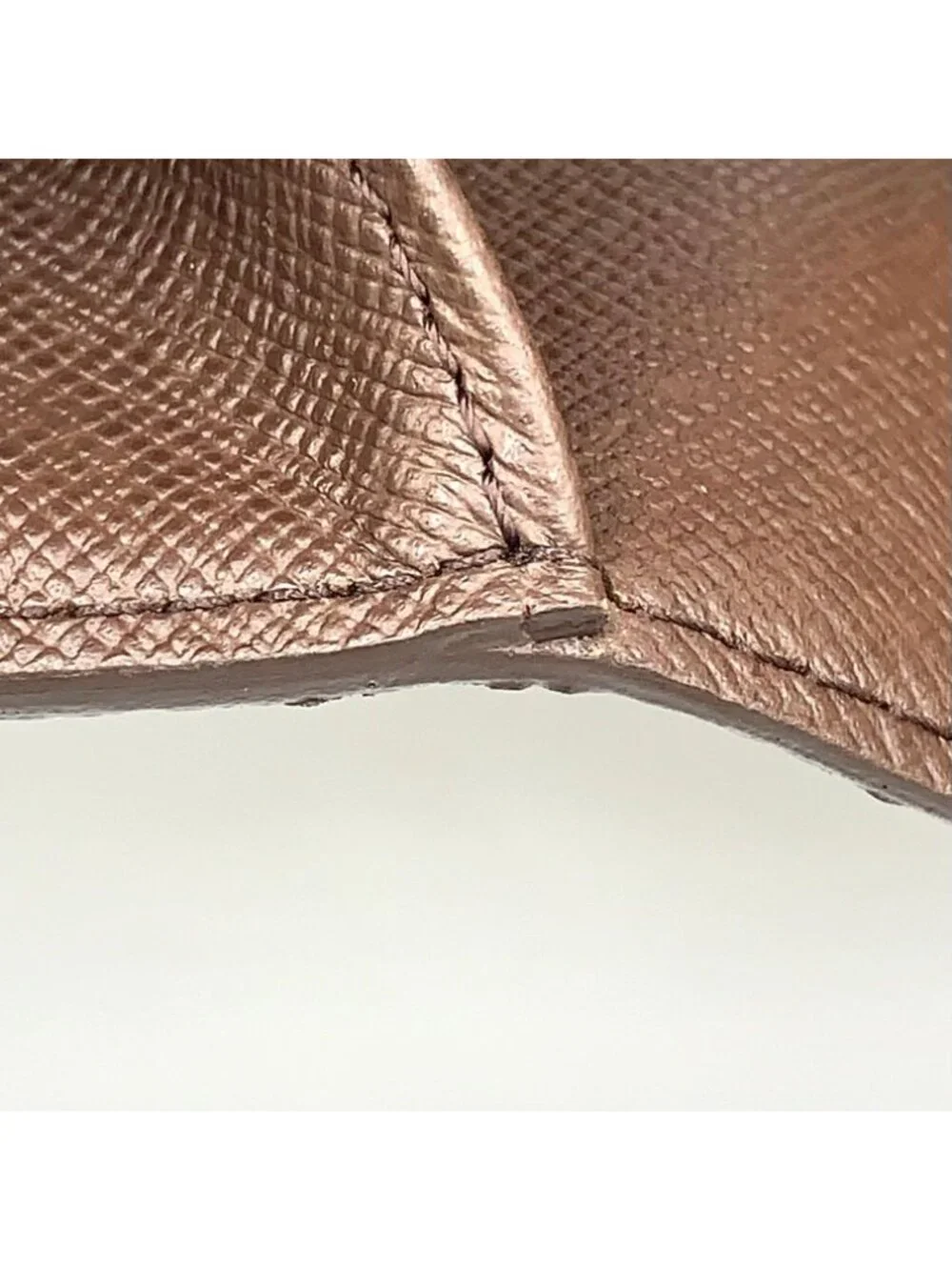Louis Vuitton Agenda PM Damier Brown Notebook Cover Gold